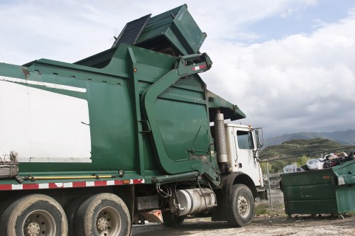 Inspector conducting a supplier audit at a waste facility
